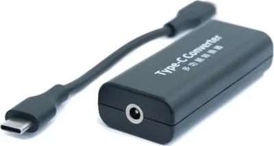 Produktbild von SYSTEM-S USB 3.1 Adapter Typ C Buchse zu DC 20 V 4,0 x 1,7 mm Buchse Kabel Ladekabel