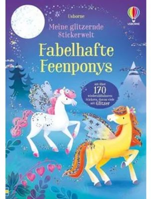 Obrázok produktu pre Meine glitzernde Stickerwelt: Fabelhafte Feenponys