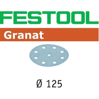 Immagine prodotto di Festool Granat STF D125/8 P80 GR/10 Schleifscheibe 125 mm P80 10 Stk. ( 497147 ) en RO 125, ES 125, ETS 125, ETSC 125, ETS EC 125, LEX 125