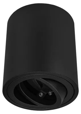Produktbild von Ledvion LED Aufbauspot Schwarz Rund GU10 Fassung ohne Leuchtmittel dimmbar