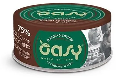 Immagine prodotto di Oasy More Love Pollo con tacchino 70 g