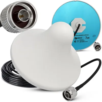 Produktbild von Pilzantenne 7dBi Seitenkabel 5m Nm