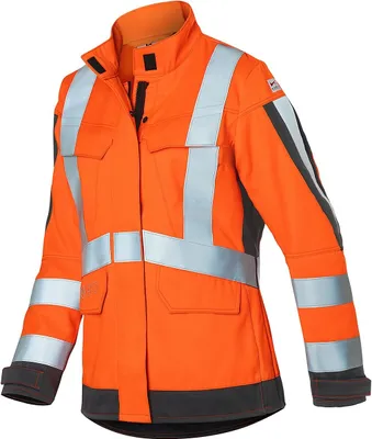 Produktbild von KÜBLER PROTECTIQ HIGH VIS Damenjacke arc1 PSA 3 warnorange/anthrazit  1493 8345-3797-54