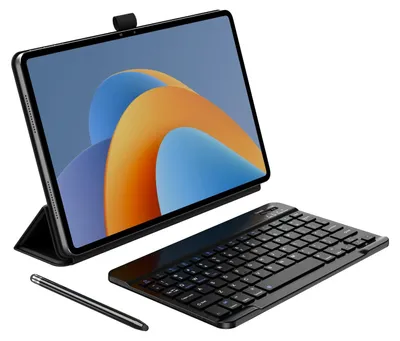 Produktbild von Android Tablet 13 Zoll 8GB RAM 128GB Speicher Unisoc T7300 Android 16 inkl. Tastatur, Stift & Hülle Grau