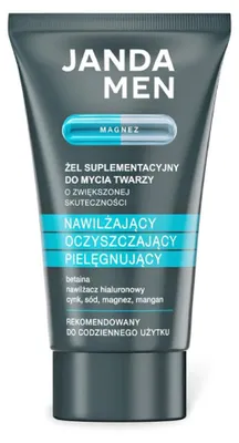 Productafbeelding van Janda Men Reinigingsgel voor het gezicht, met magnesium, 150 ml