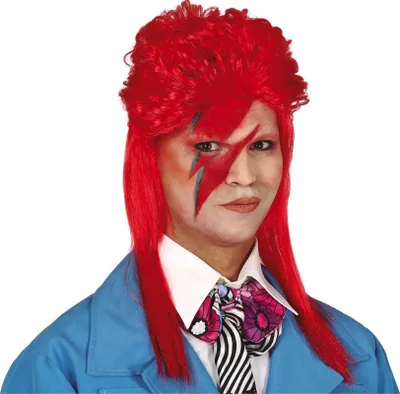 Image de perruque Popstar des années 70 pour hommes