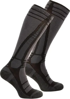 Produktbild von Schwarze Kniestrümpfe SPACE mit Wolle nanosilver | S 35/38