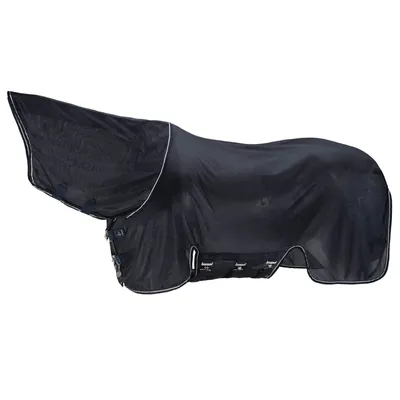 Produktbild von Eskadron Platinum Pure Fliegendecke " FLY DETACH-NECK " mit Schweiflatz, atmungsaktiv Farbe - navy Größe - 135cm