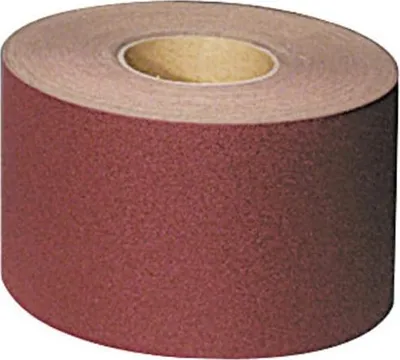 Produktbild von VSM Schleifgewebe-Sparrolle (A) braun KK 114 F, 100 mm x 50 m, Körnung: 100