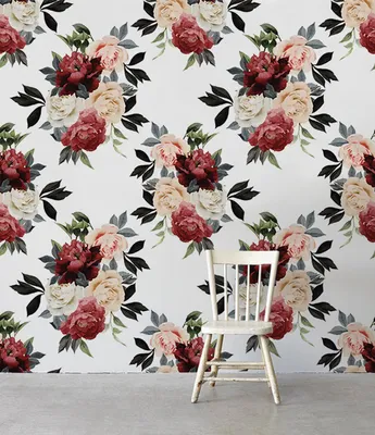 Produktbild von Coloray Fototapete 250x250 cm Vlies-Fototapete - Rosenblumen