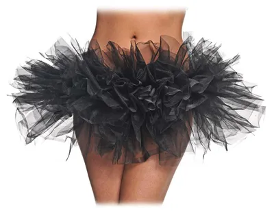 Produktbild von Schwarzes Ballett Tutu als Kostümzubehör für Fasching & Halloween