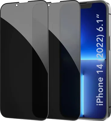 Produktbild von AVANA iPhone 14 Pancierové sklo Ochrana súkromia Ochranná fólia na displej Ochranné sklo 9H Anti-Spy Armour Film 2 kusy