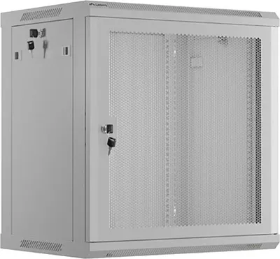 Obrázek produktu pro Lanberg WF01-6412-23S, Nástěnný regál, 12U, 60 kg, Zámek, Kolejnice racku, 21 kg