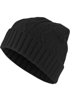 Produktbild von MSTRDS Beanie Beanie Cable Flap Black
