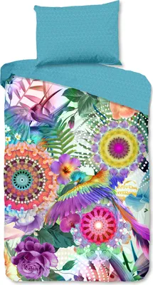 Produktbild von Hip Bettwäsche mit Mandalas -Aviva - 140x200 cm-  100% Baumwolle / Satin