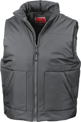 Produktbild von Result R44X | Fleeced Lined Bodywarmer - Farbe: Dark Grey - Größe: XXL