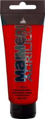 Zdjęcie produktu dla Maimeri Acrilico Farba akrylowa Quinacridone Crimson 170 200 ml 1 szt.