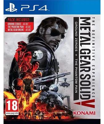 Zdjęcie produktu dla Sony Metal Gear Solid V: The Definitive Experience, PS4, PlayStation 4, Tryb multiplayer, od 17 lat