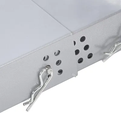 Produktbild von Faltbare Stahlleiter mit Anti-Slip-Design - Teleskop- und rechte Leitern - 2-Fuß-Länge.