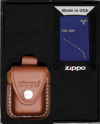 Produktbild von ZIPPO Feuerzeug Set Sternzeichen Widder Design Widder Geschenk Nr. 4