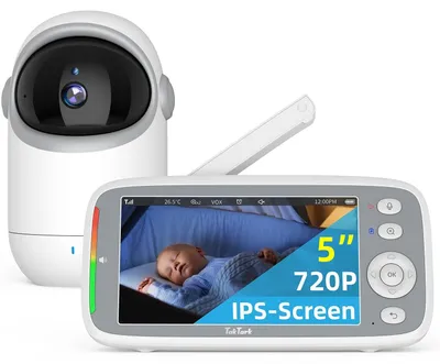 Zdjęcie produktu dla TakTark Baby Monitor 5" 720P HD dwukierunkowa rozmowa
