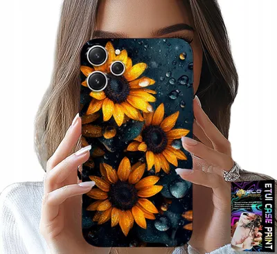 Image de Etui Do Xiaomi Redmi 12 4G - Słoneczniki, Słonecznik, Kwieciste Wzory