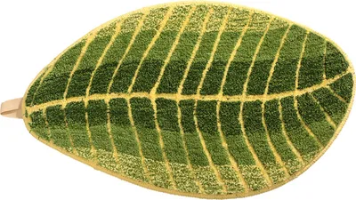 Produktbild von Badematte,Badteppich,Badematte in Blattform,Duschmatte