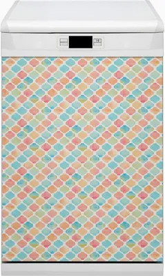 Produktbild von Küche Dekorative Magnete  Magnet Folie für Geschirrspüler 45x80 cm   - Colourphul -Muster