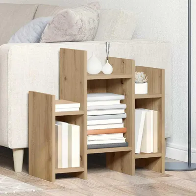 Immagine prodotto di vidaXL Mobile laterale Artisan in rovere 60 x 26 x 60 cm Materiale ligneo