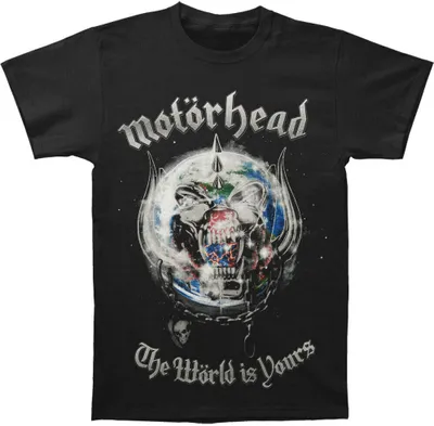 Produktbild von Motorhead - "The Word Is Yours" T-Shirt für Herren/Damen Uni RO978 (L) (Schwarz)