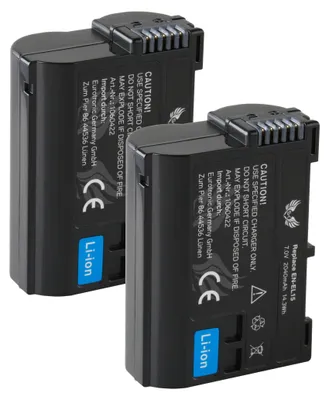 Produktbild von 2x SK Akku für Nikon EN-EL15c - 2040mAh - EN-EL15b EN-EL15 Zf Z8 Z7 II D850