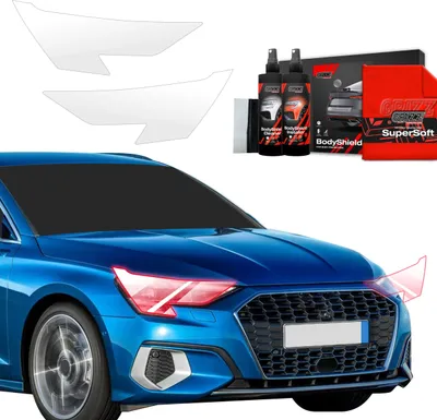 Immagine prodotto di Pellicola protettiva 2in1 Grizz Protector per fari - Audi A3 8Y Sportback (2020-2023)