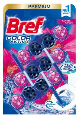 Produktbild von Bref WC-Steine Blumen 3 x 50 g