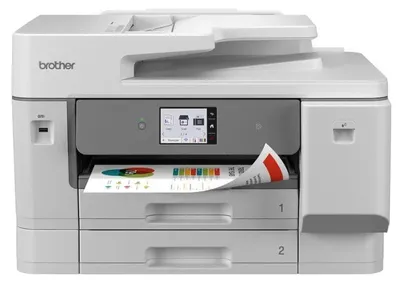 Immagine prodotto di Brother MFC-J6975DW, getto d'inchiostro, stampa a colori, 1200 x 4800 DPI, A3, stampa diretta, bianco, grigio