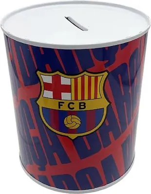 Produktbild von Fc Barcelona Mittlere Blechspardose Durchsichtig Kinder Durchsichtig One Size