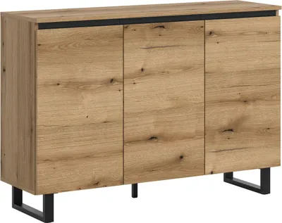 Produktbild von Sideboard >Tomasa< in Evoke Oak - 120x84x36cm (BxHxT)