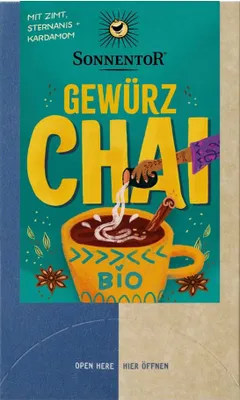 Produktbild von Chai - Gewürz Tee 18 Doppelkammerbeutel 32,4g