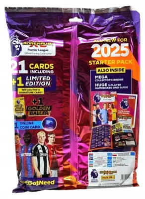 Imagen del producto de Kit de inicio de la PREMIER LEAGUE 2024/2025 ADRENALYN Panini