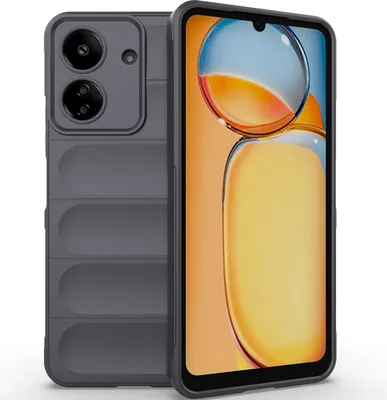 Image de Etui pour Xiaomi Redmi 13C /Poco C65 Soft TPU Silicone Shockproof Protective Case Dark Grey