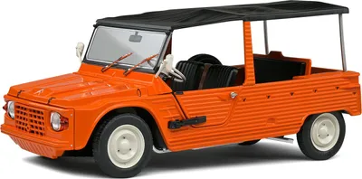 Produktbild von Citroën Mehari Mk.1 1970 orange/schwarz SOLIDO 1:18