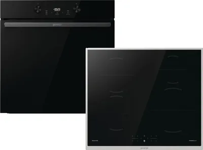Produktbild von Gorenje Dark Pepper Set SID - Backofen BOS6737E20FBG + Induktionskochfeld GI6401BX autark