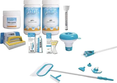 Zdjęcie produktu dla WAYS - Poolpflege - Paket Small & Poolpflegeset Deluxe