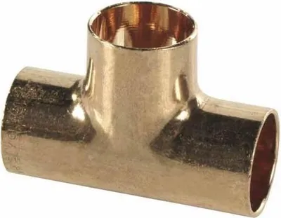 Produktbild von Kupfer-T-Stück 6 x 6 x 6 mm, gleich