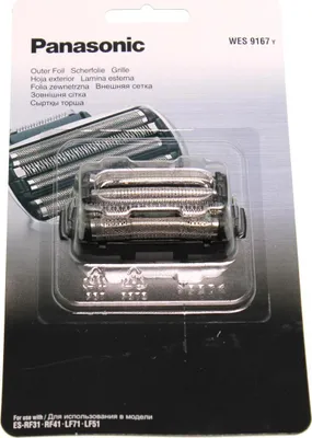 Produktbild von Panasonic WES9167Y1361, 1 Kopf/Köpfe, Schwarz, Metallisch, ES-LF71-K841, ES-LF51-S841, ES-RF41-S541