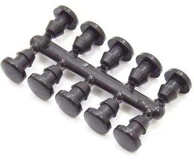 100 Stück 4 mm Stopfen für Mikroschläuche, Bewässerung, schwarz