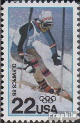 Produktbild von Briefmarken USA 1988 Mi 1962 (kompl.Ausg.) postfrisch Olympische Winterspiele