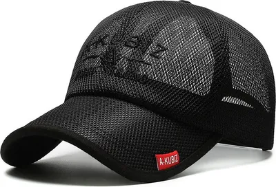 Produktbild von Baseballkappe für Herren, Sommer-Sport-Baseballkappe aus Mesh, Baseballkappe für Damen, Sommer-Sonnenhut, Sommerhut, Sommerkappe, verstellbar, atmungsaktiv, schnelltrocknend