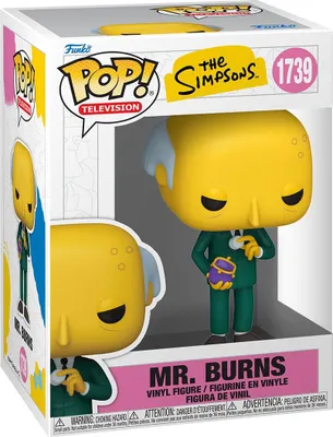 Zdjęcie produktu dla Funko POP the Simpsons 1739 Mr. Burns Figurka Kolekcjonerska