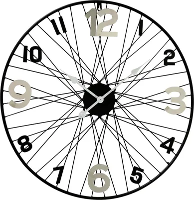Produktbild von Boltze 8239900, Wand, Digitale Uhr, Rund, Schwarz, Weiß, Edelstahl, Erwachsene
