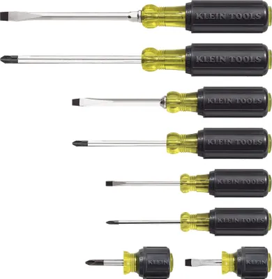 Produktbild von KLEIN TOOLS 85078 Schraubendreher, 8-teiliges Set